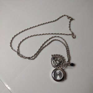 Mudd Watch Pendant Necklace 29 Inches Long